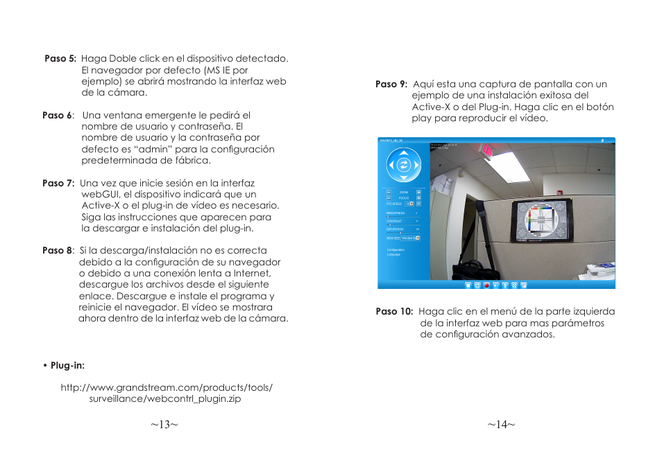 Grandstream GXV3672_HD Quick Installation Guide User Manual | Page 9 / 38
