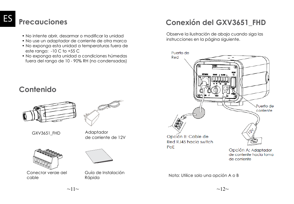 Grandstream GXV3651 FHD IP Camera Quick Installation Guide User Manual | Page 8 / 22