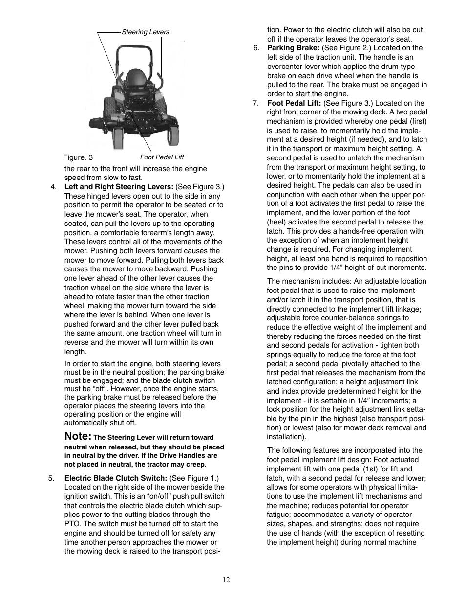 Cub Cadet Zero-Turn Commercial Riding Mower Professional Turf Equipment User Manual | Page 12 / 36