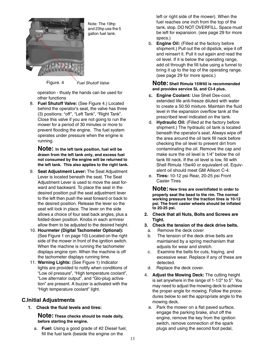 Cub Cadet Zero-Turn Commercial Riding Mower Professional Turf Equipment User Manual | Page 13 / 36