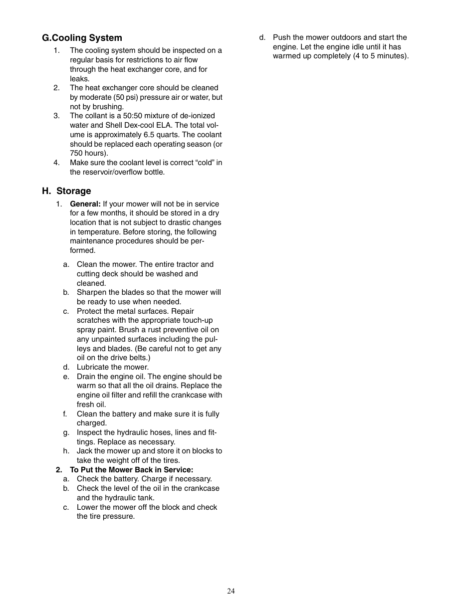 Cub Cadet Zero-Turn Commercial Riding Mower Professional Turf Equipment User Manual | Page 24 / 36