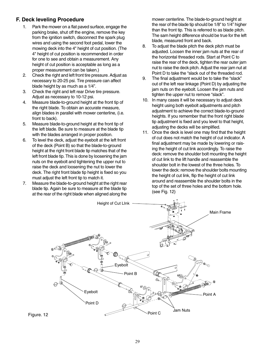 Cub Cadet Zero-Turn Commercial Riding Mower Professional Turf Equipment User Manual | Page 29 / 36
