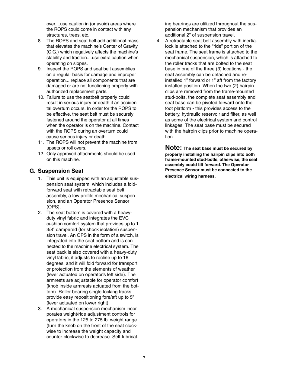 Cub Cadet Zero-Turn Commercial Riding Mower Professional Turf Equipment User Manual | Page 7 / 36