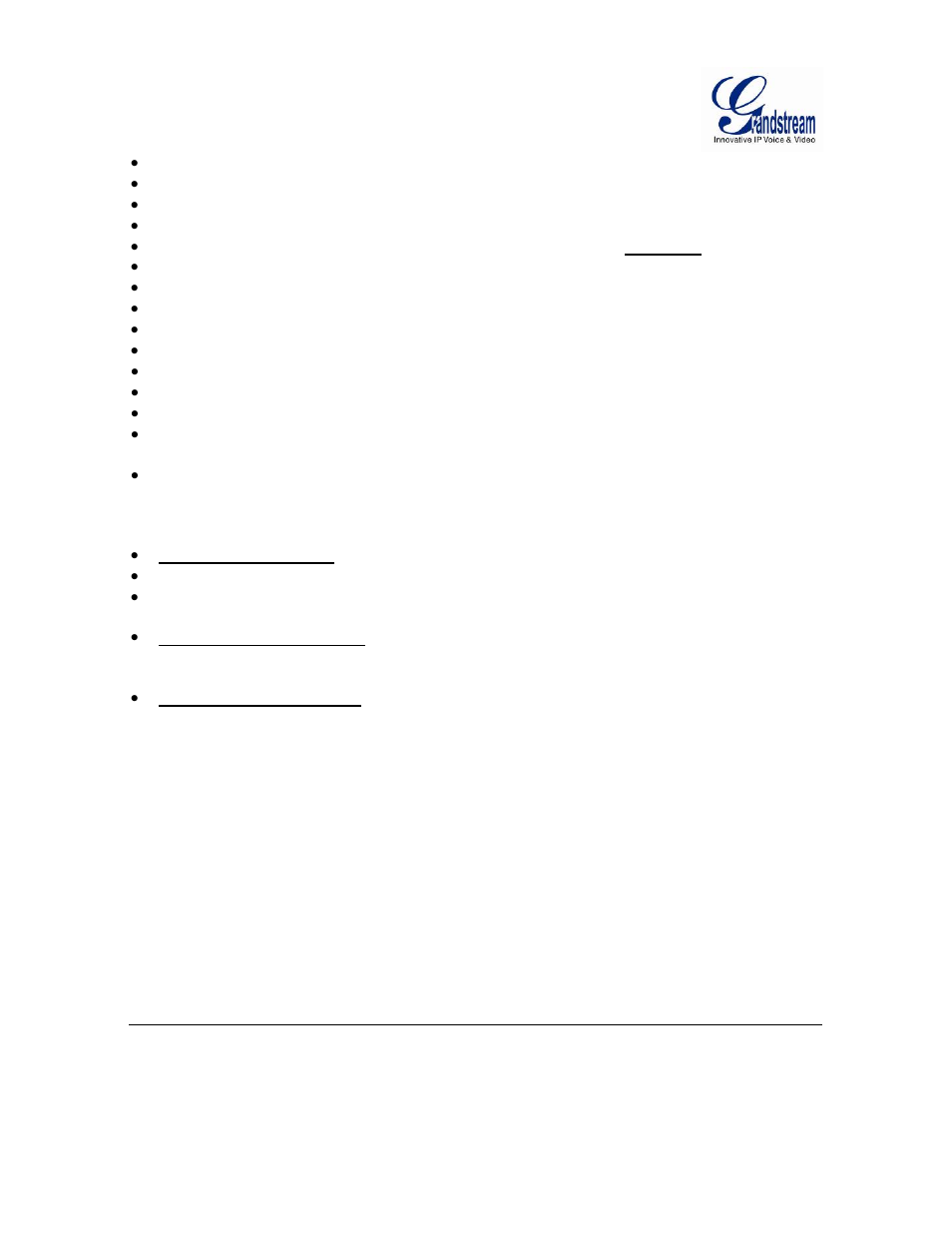 Grandstream GXV3601 Series IP Camera User Manual User Manual | Page 32 / 59