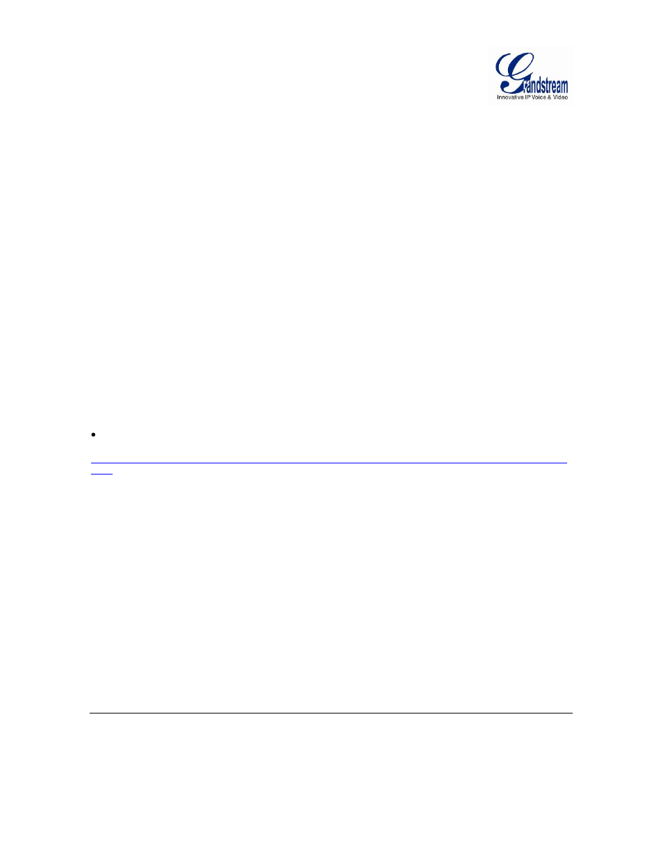 Warranty | Grandstream GXV3601 Series IP Camera User Manual User Manual | Page 7 / 59