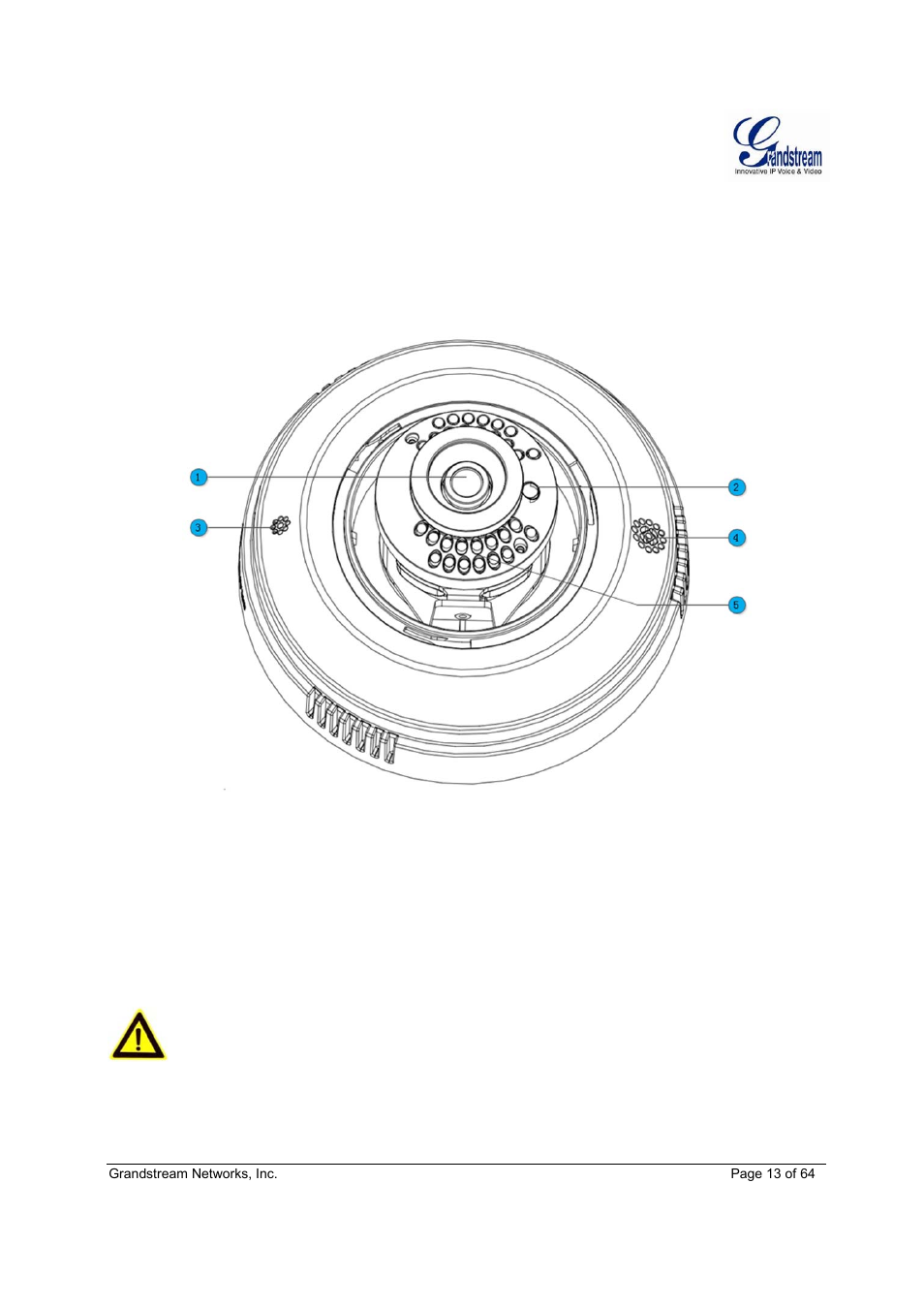 Grandstream GXV3611IR HD User Manual User Manual | Page 13 / 64