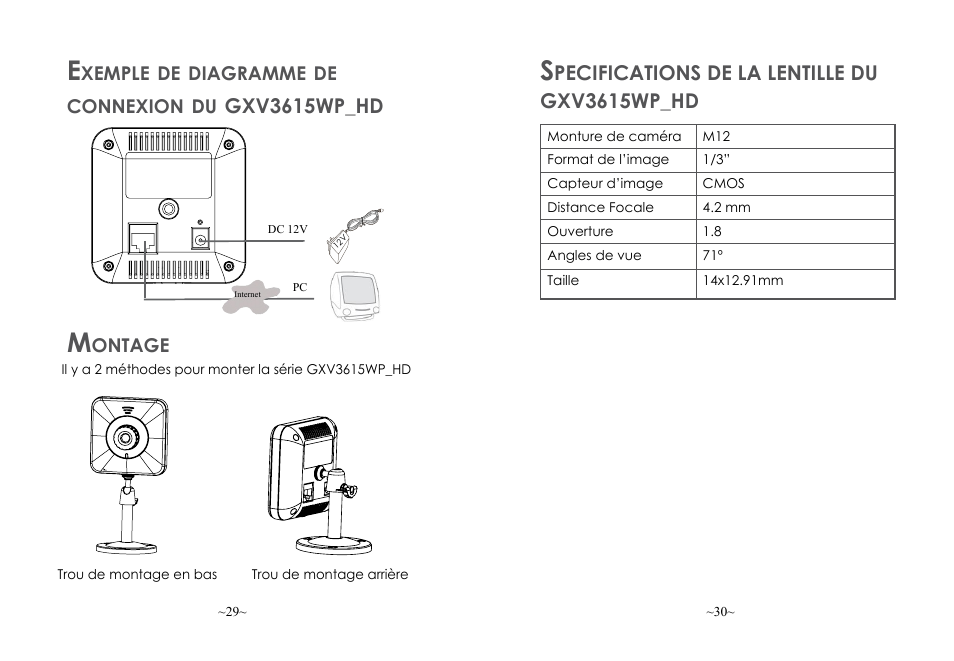 Grandstream GXV3615WP HD Quick Installation Guide User Manual | Page 17 / 22