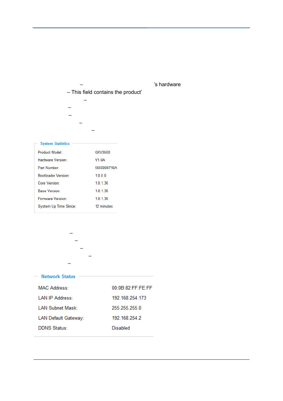 Grandstream GXV3500 User Manual User Manual | Page 19 / 32