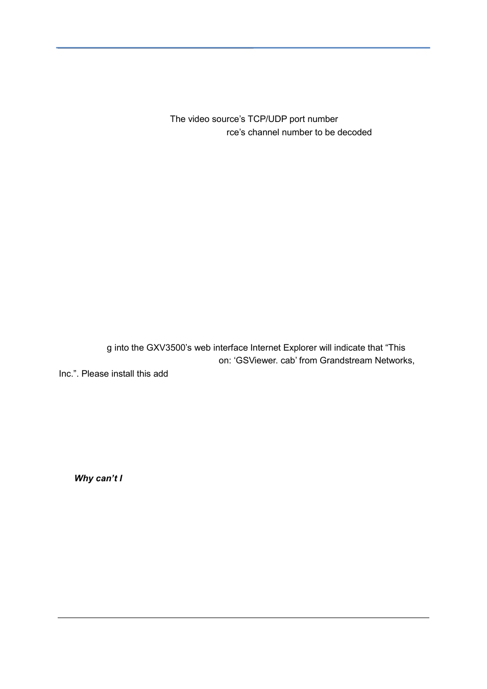 Grandstream GXV3500 User Manual User Manual | Page 29 / 32