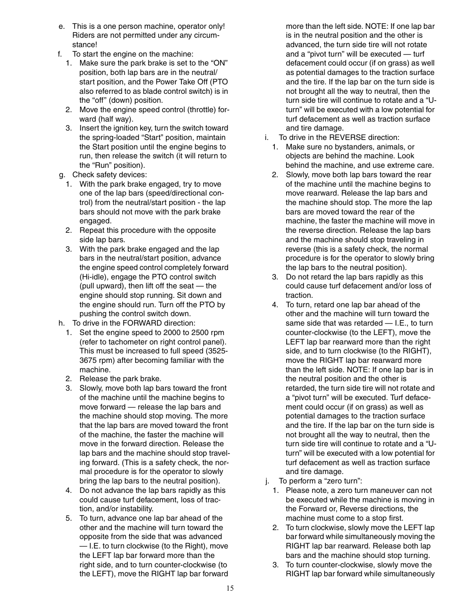 Cub Cadet 53AJ8CT6050 User Manual | Page 15 / 36