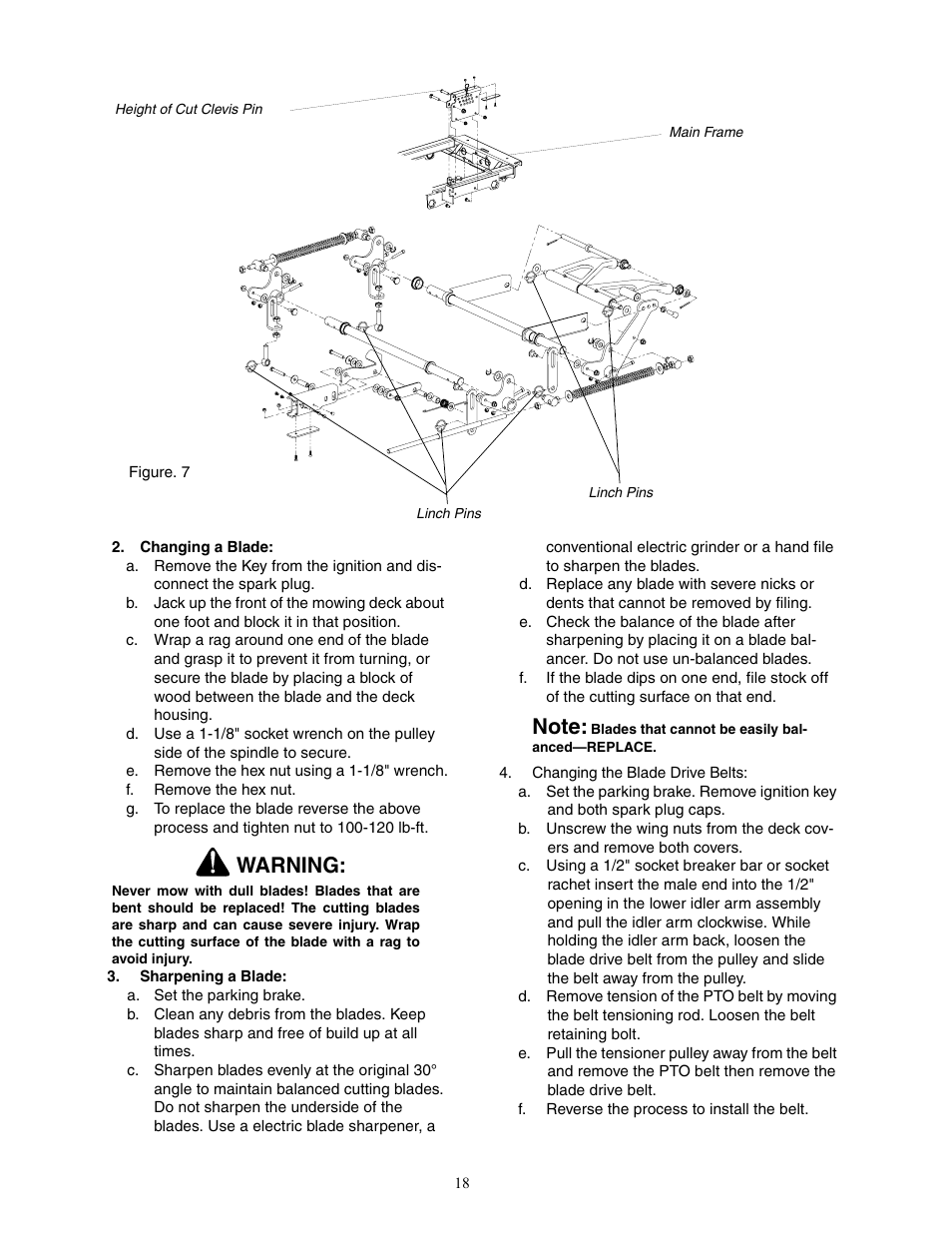 Warning | Cub Cadet 53AJ8CT6050 User Manual | Page 18 / 36