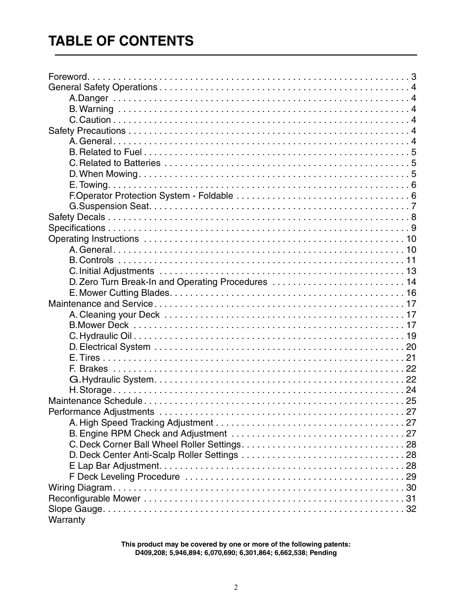 Cub Cadet 53AJ8CT6050 User Manual | Page 2 / 36