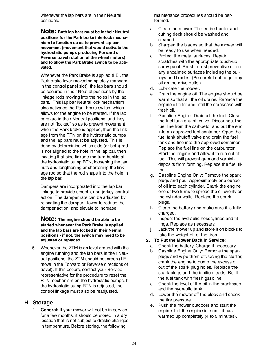 Cub Cadet 53AJ8CT6050 User Manual | Page 24 / 36