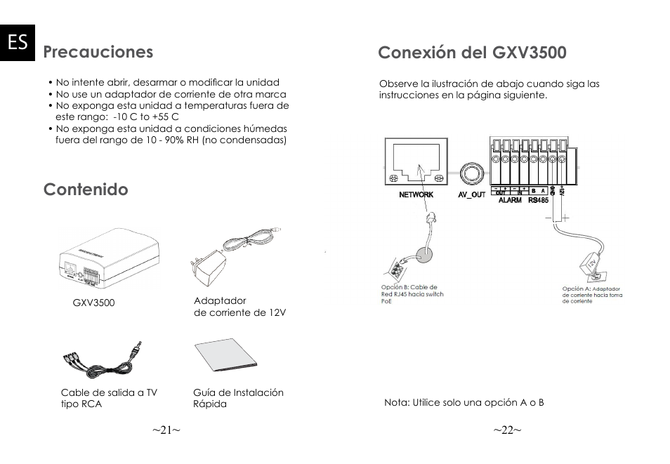 Grandstream GXV3500 Quick Installation Guide User Manual | Page 13 / 32
