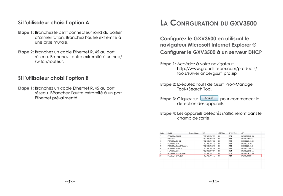 Gxv3500 | Grandstream GXV3500 Quick Installation Guide User Manual | Page 19 / 32