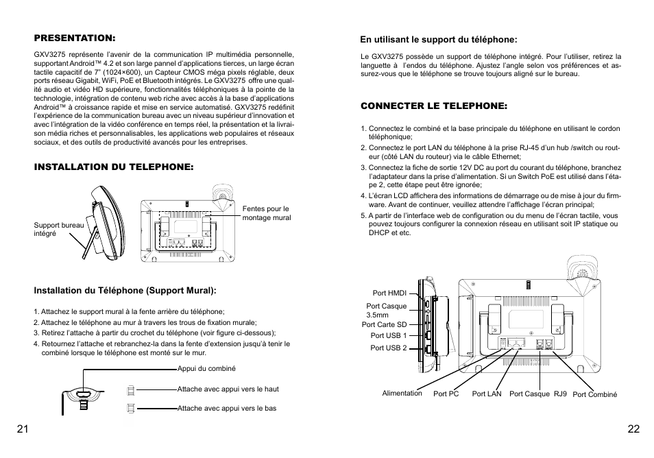 Grandstream GXV3275 Quick Installation Guide User Manual | Page 13 / 26