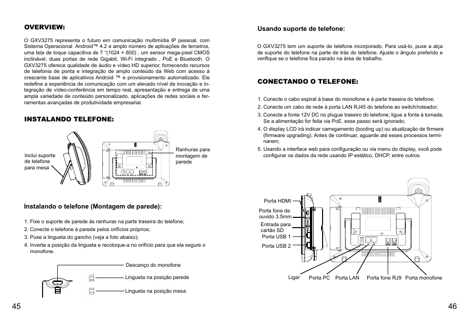 Grandstream GXV3275 Quick Installation Guide User Manual | Page 25 / 26