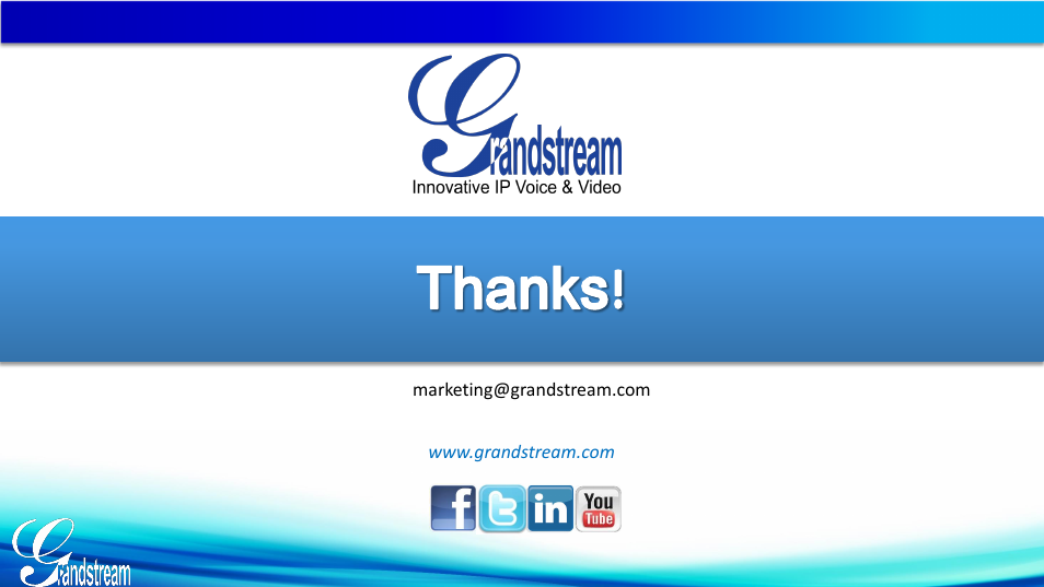 Grandstream Door Phone Guide User Manual | Page 22 / 22