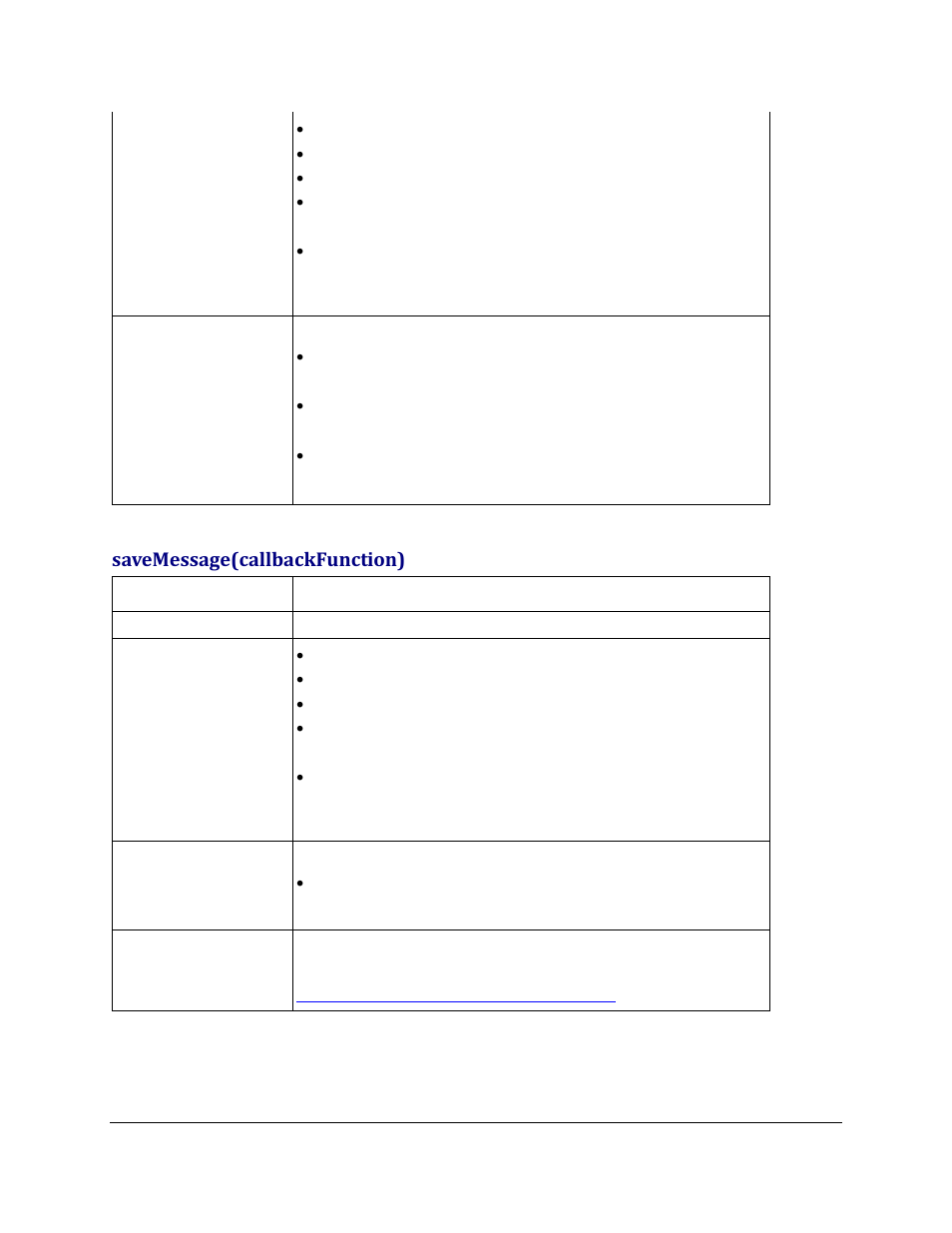 Savemessage(callbackfunction) | Grandstream GXV3275 GMI Web Service Guide User Manual | Page 28 / 45