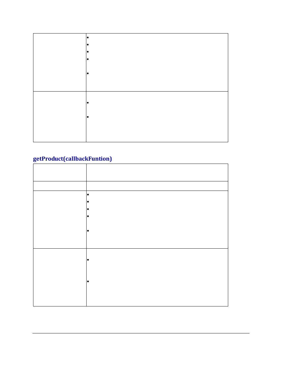 Getproduct(callbackfuntion) | Grandstream GXV3275 GMI Web Service Guide User Manual | Page 8 / 45
