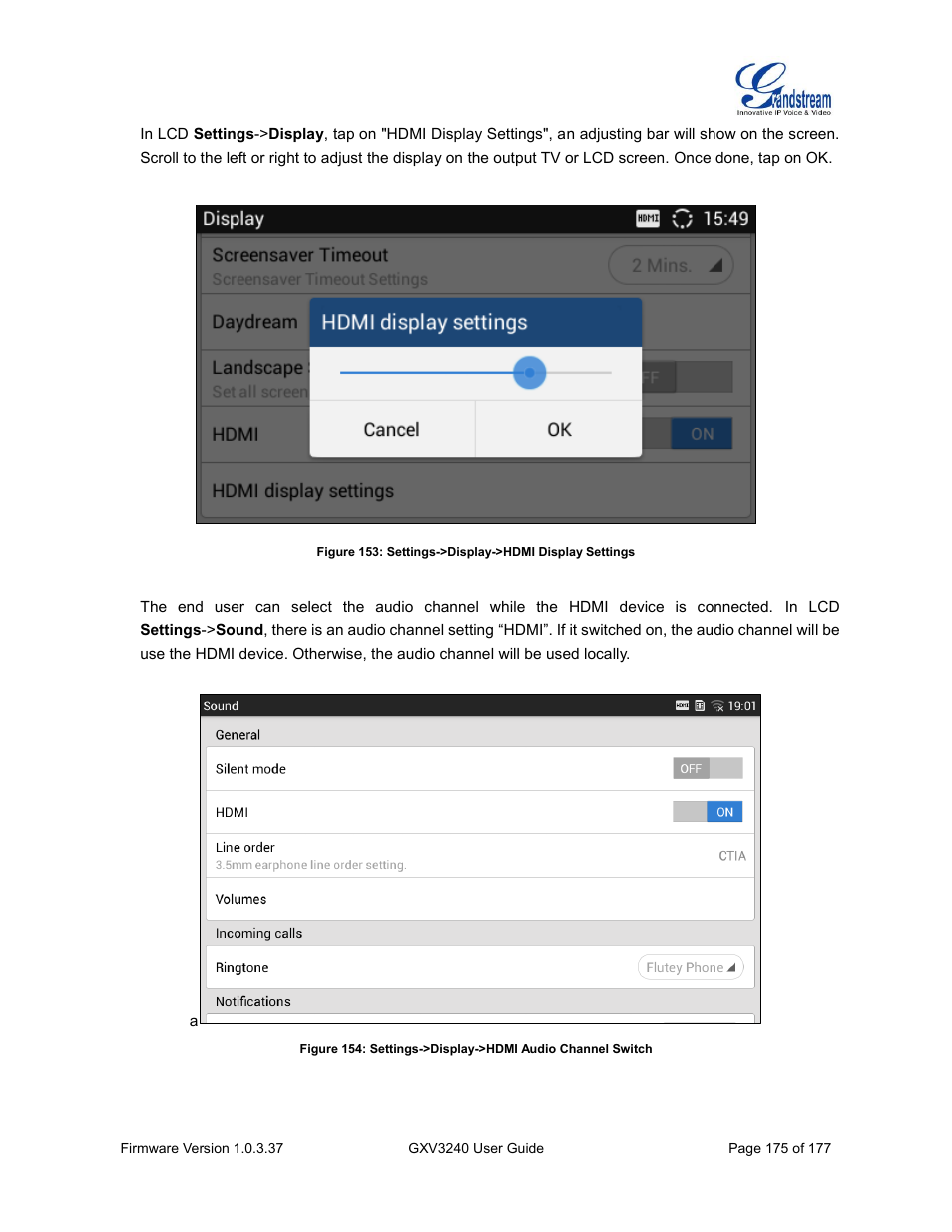 Grandstream GXV3240 User Guide User Manual | Page 177 / 179