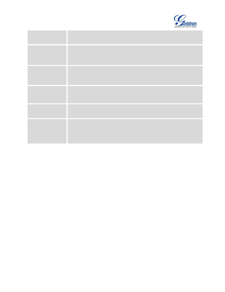 Grandstream GXV3240 Administration Guide User Manual | Page 19 / 119