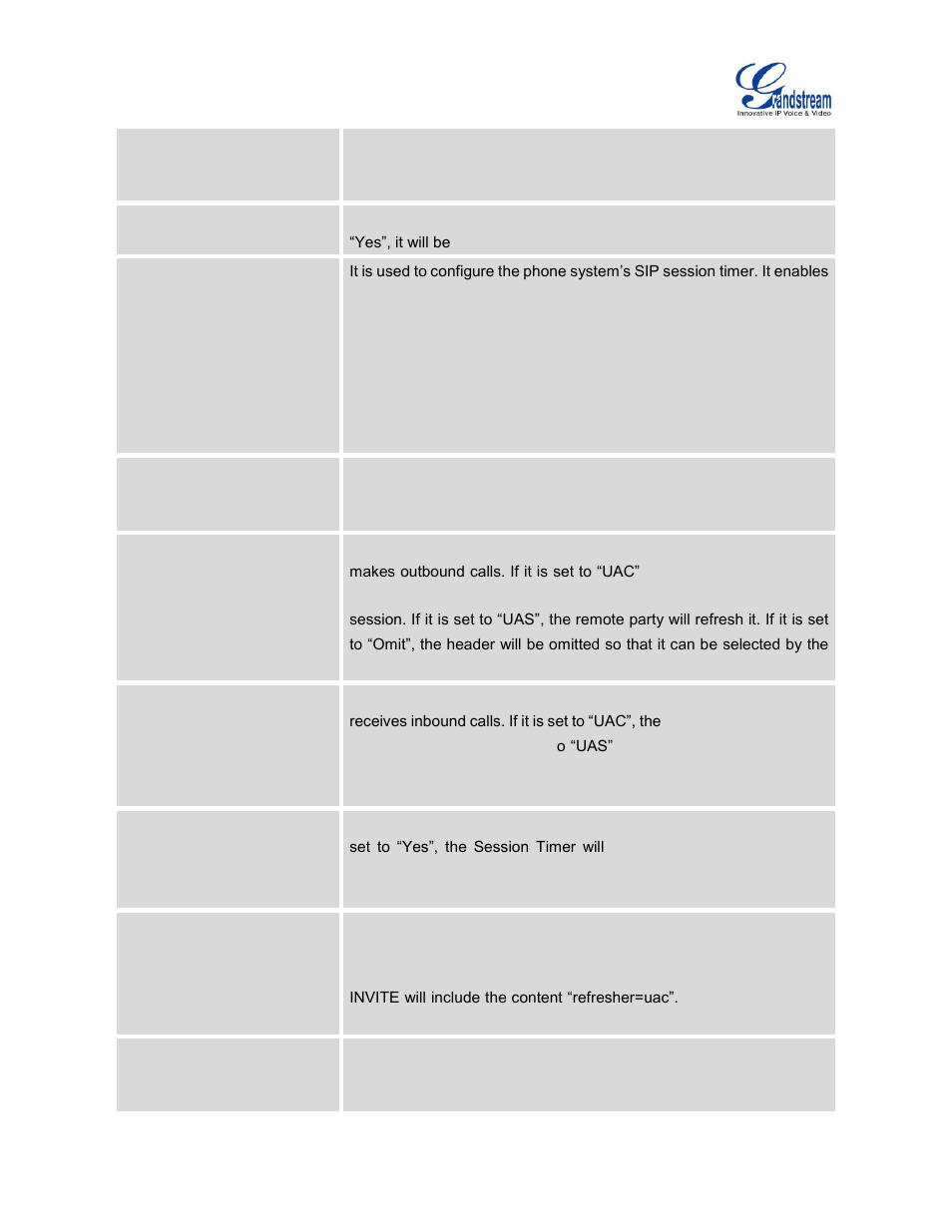 Grandstream GXV3240 Administration Guide User Manual | Page 54 / 119