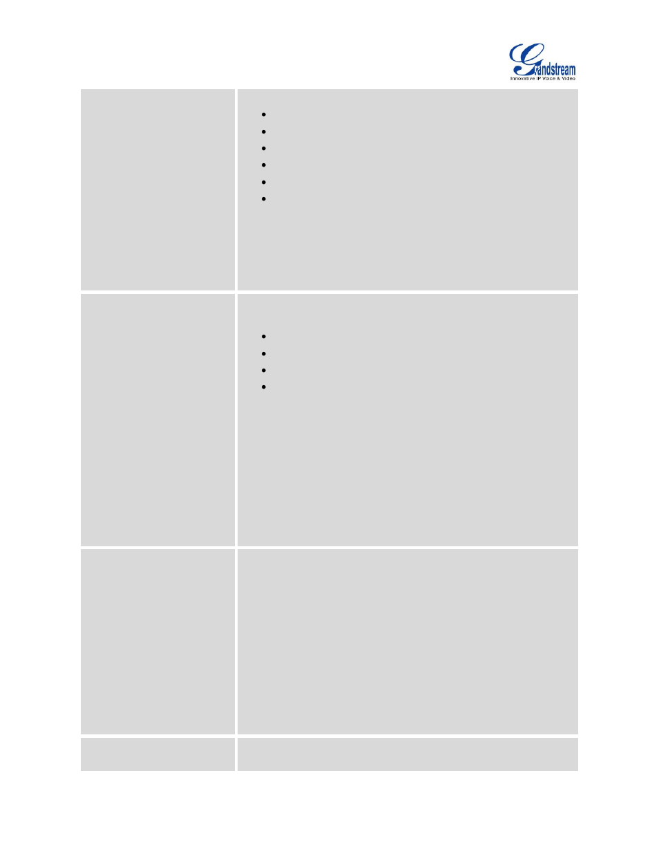 Grandstream GXV3240 Administration Guide User Manual | Page 60 / 119