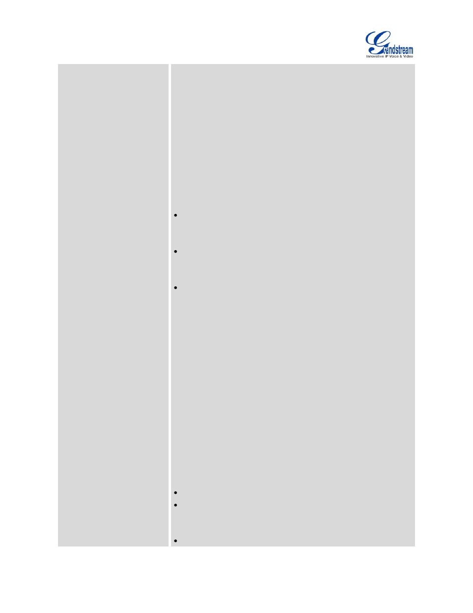 Grandstream GXV3240 Administration Guide User Manual | Page 64 / 119
