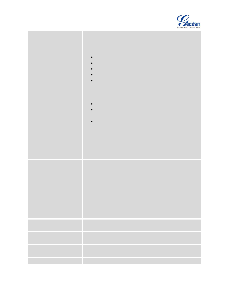 Grandstream GXV3240 Administration Guide User Manual | Page 68 / 119