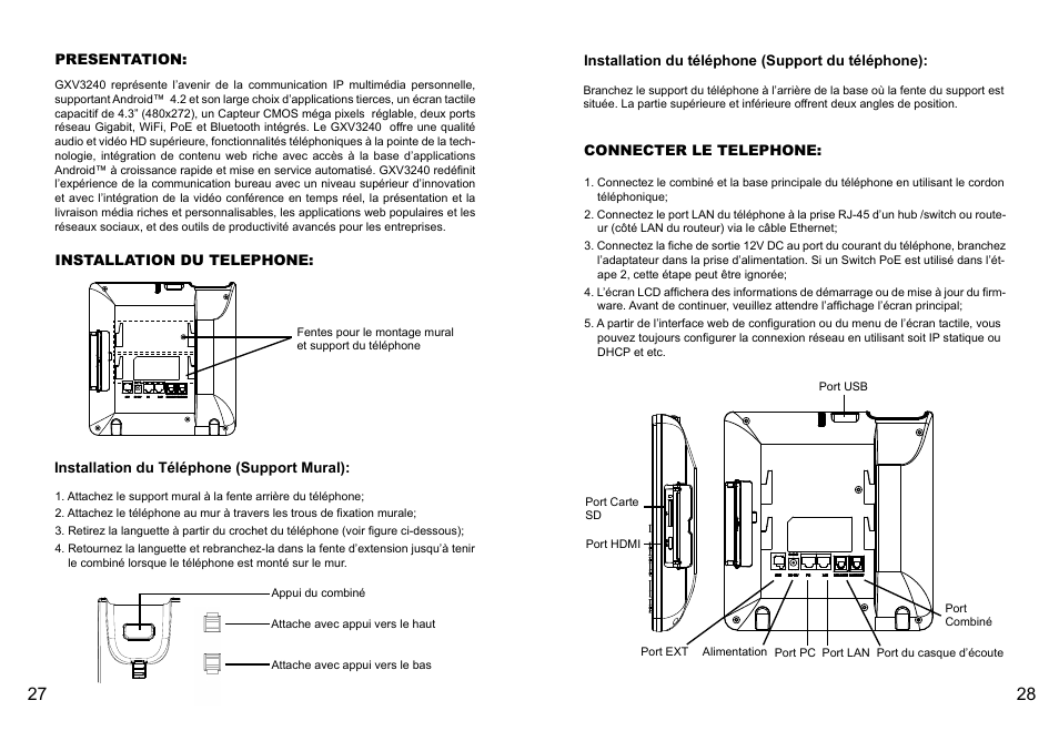 Grandstream GXV3240 Quick Installation Guide User Manual | Page 16 / 34