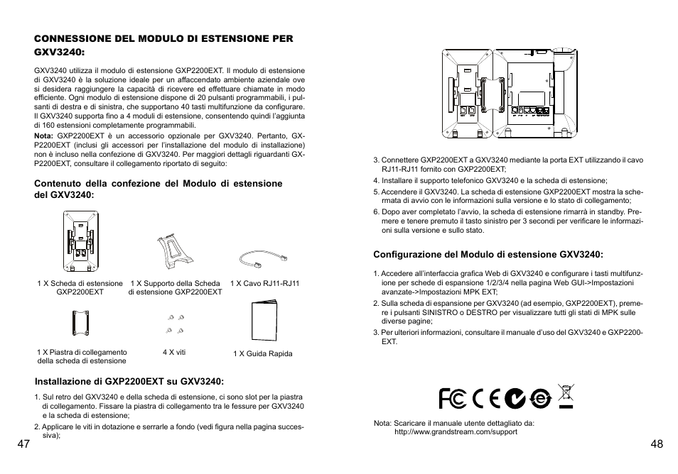 Grandstream GXV3240 Quick Installation Guide User Manual | Page 26 / 34