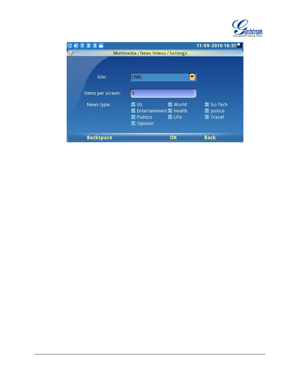 Grandstream GXV3140 User Manual User Manual | Page 109 / 151