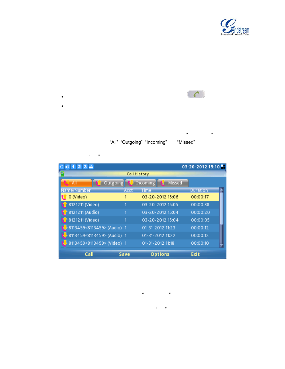 Grandstream GXV3140 User Manual User Manual | Page 27 / 151