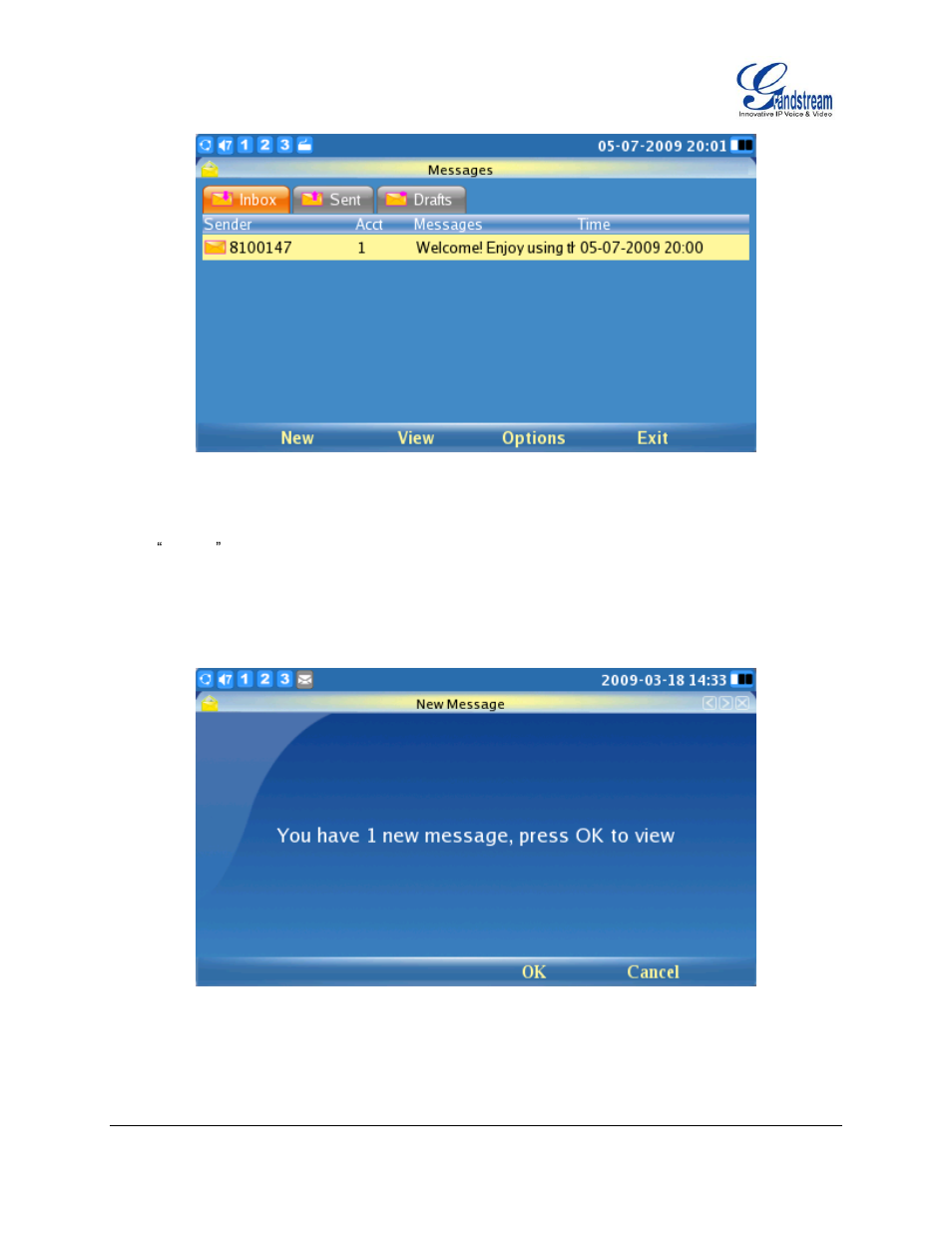 Grandstream GXV3140 User Manual User Manual | Page 68 / 151