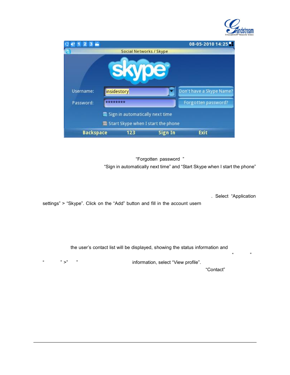 Grandstream GXV3140 User Manual User Manual | Page 73 / 151