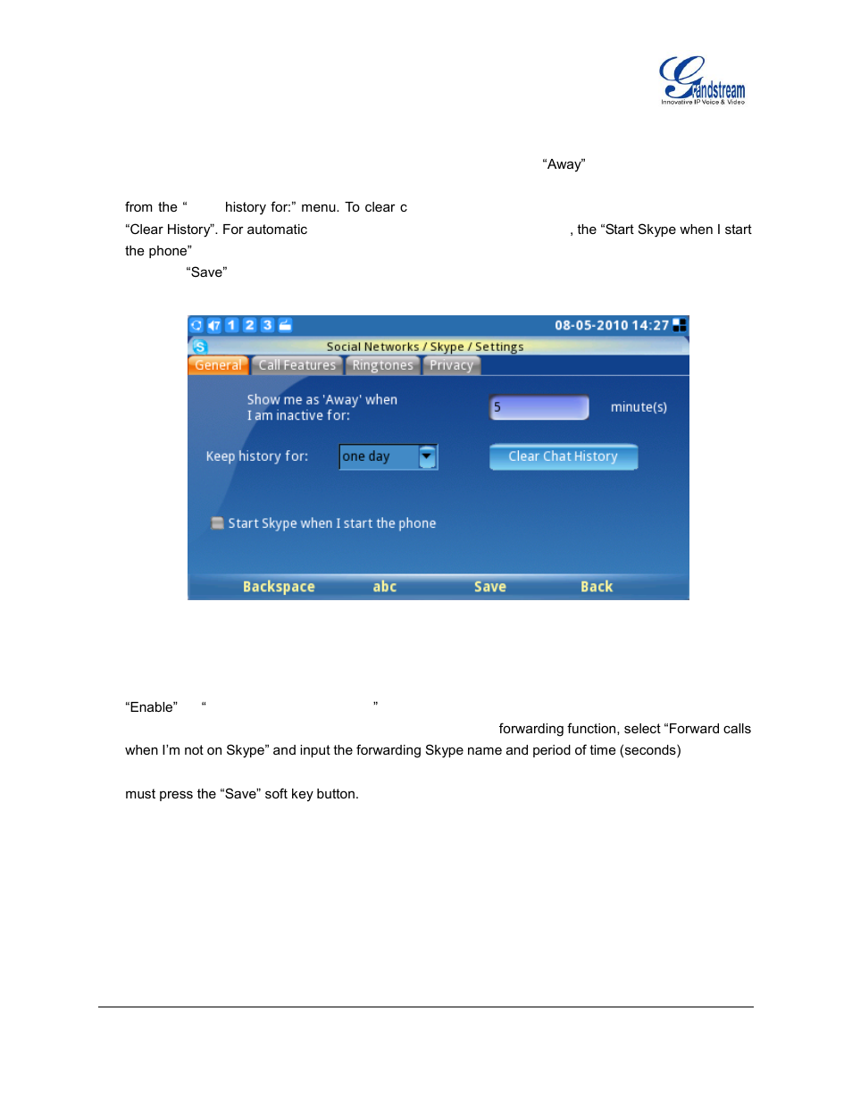 Grandstream GXV3140 User Manual User Manual | Page 75 / 151