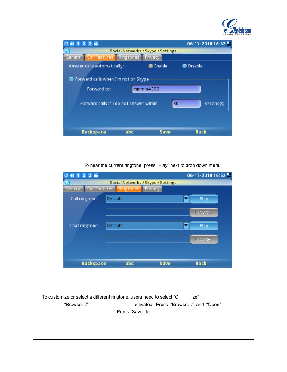 Grandstream GXV3140 User Manual User Manual | Page 76 / 151