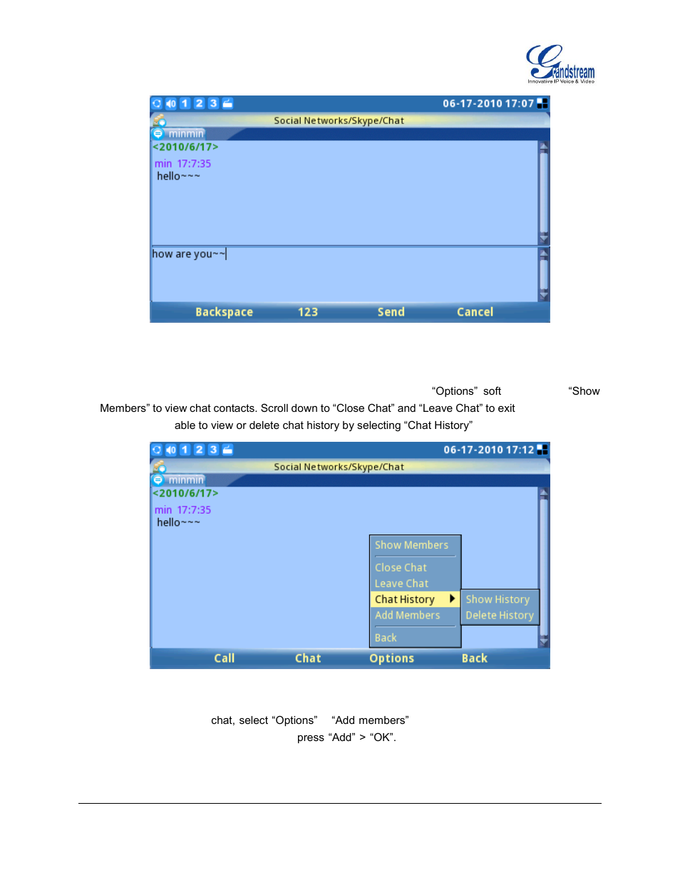 Grandstream GXV3140 User Manual User Manual | Page 82 / 151