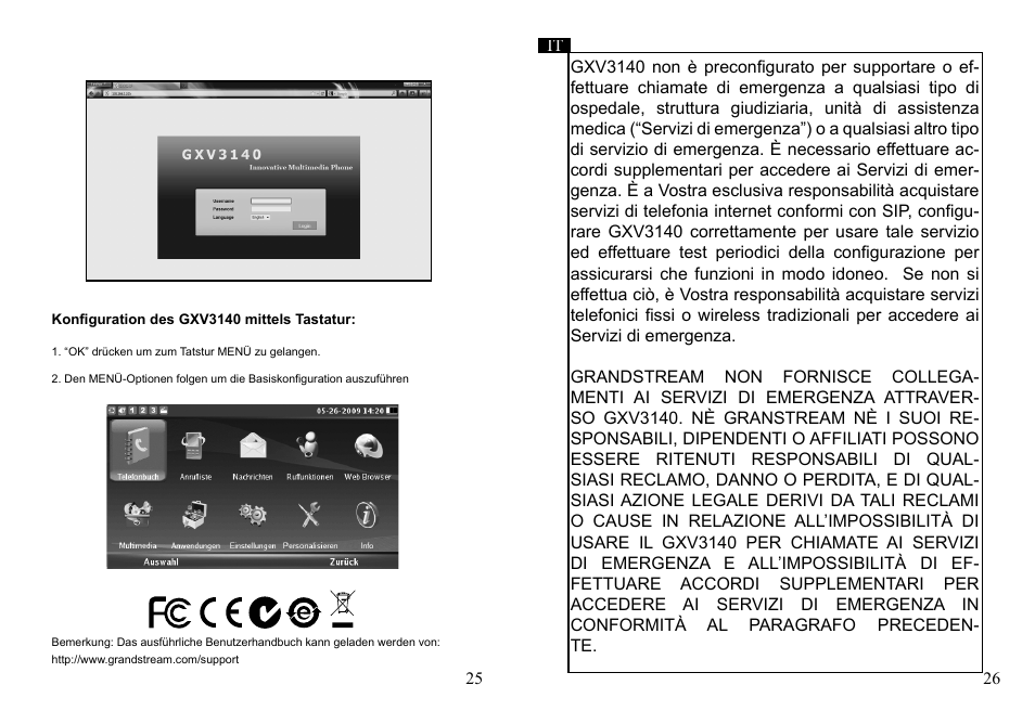 Grandstream GXV3140 Quick Start Guide User Manual | Page 15 / 17