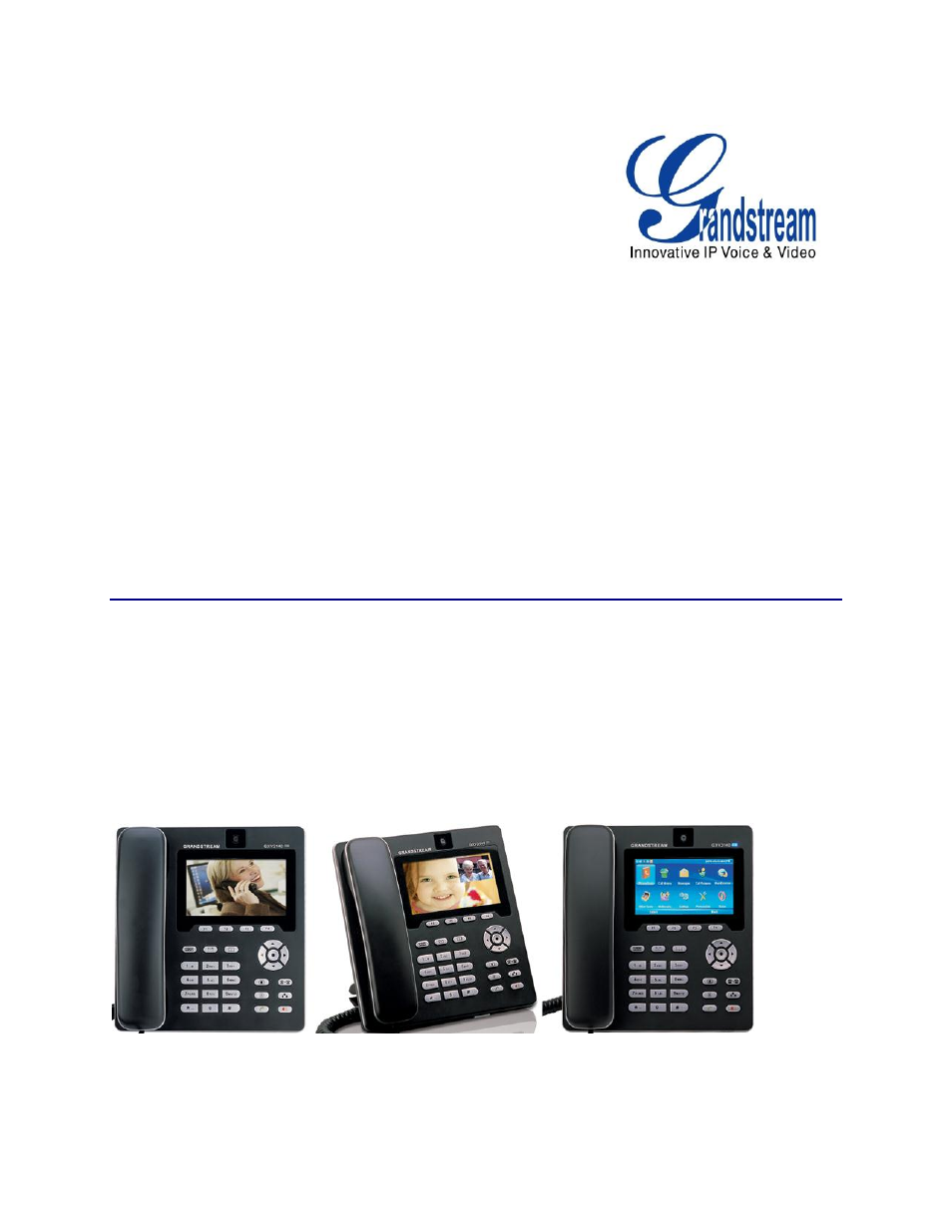 Grandstream GXV3140 GUI Customization Guide User Manual | 11 pages