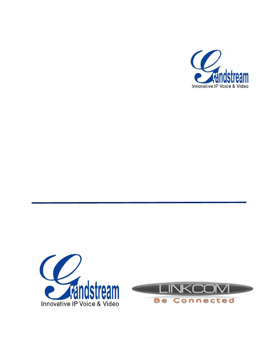 Grandstream LinkCom IP Door System with Grandstream Configuration Guide User Manual | 13 pages