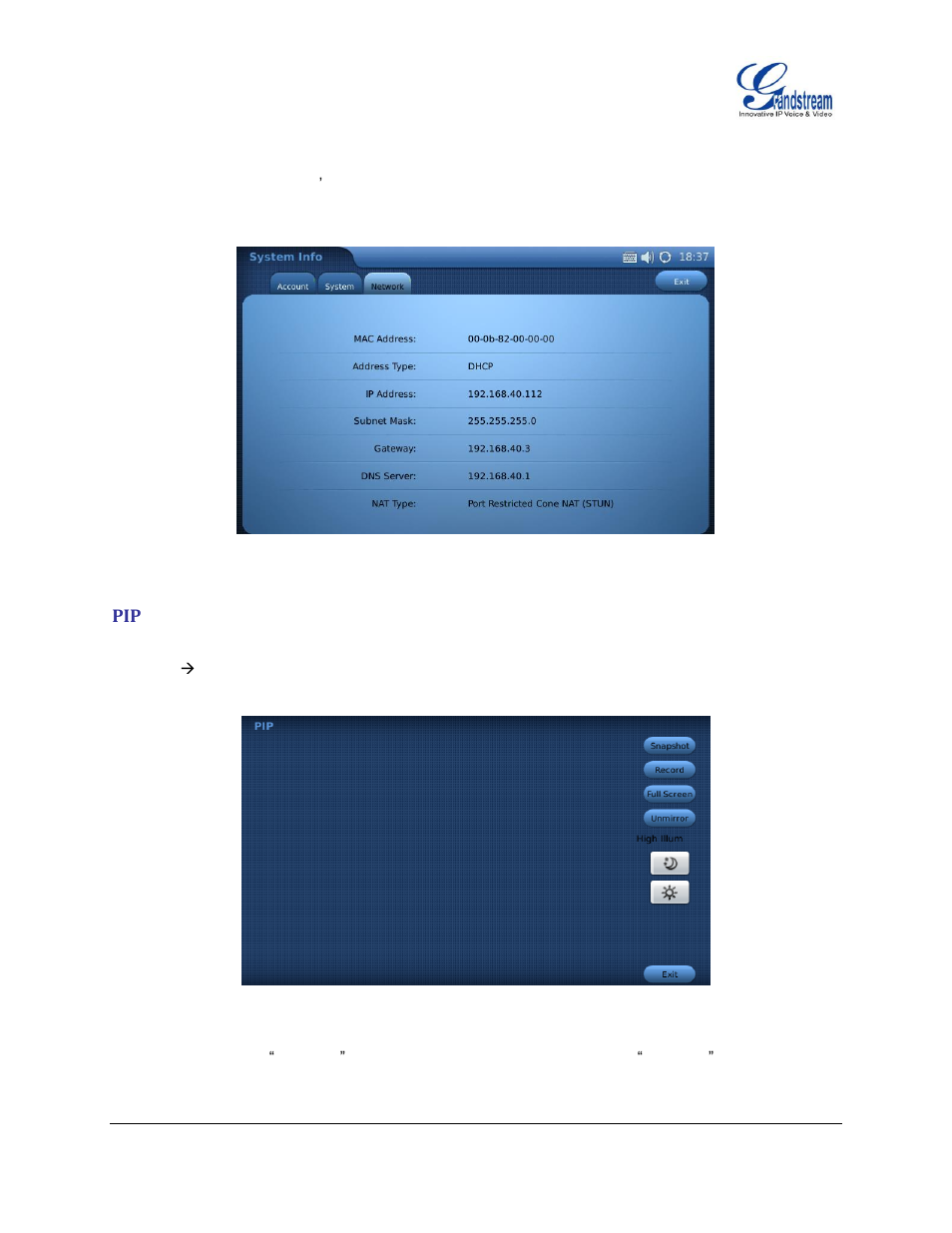 Grandstream GXV3175 User Manual User Manual | Page 125 / 139