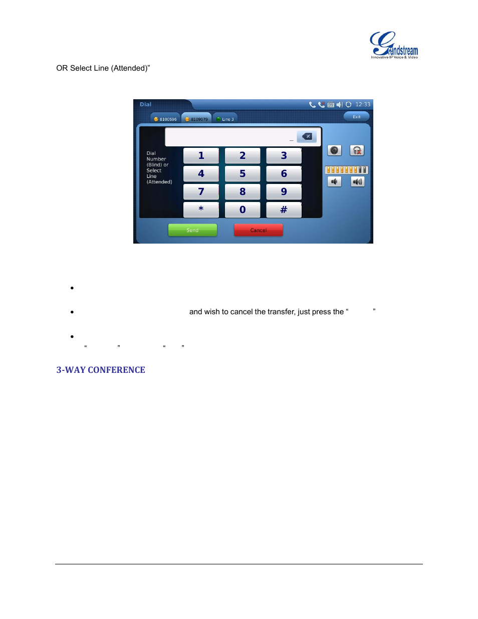 Way conference | Grandstream GXV3175 User Manual User Manual | Page 38 / 139