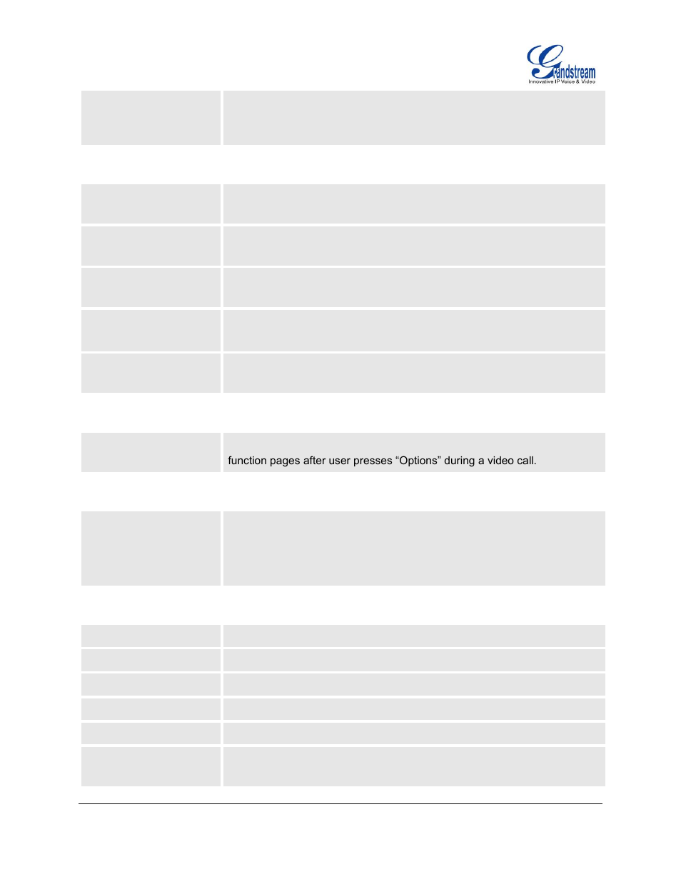 Grandstream GXV3175 User Manual User Manual | Page 54 / 139