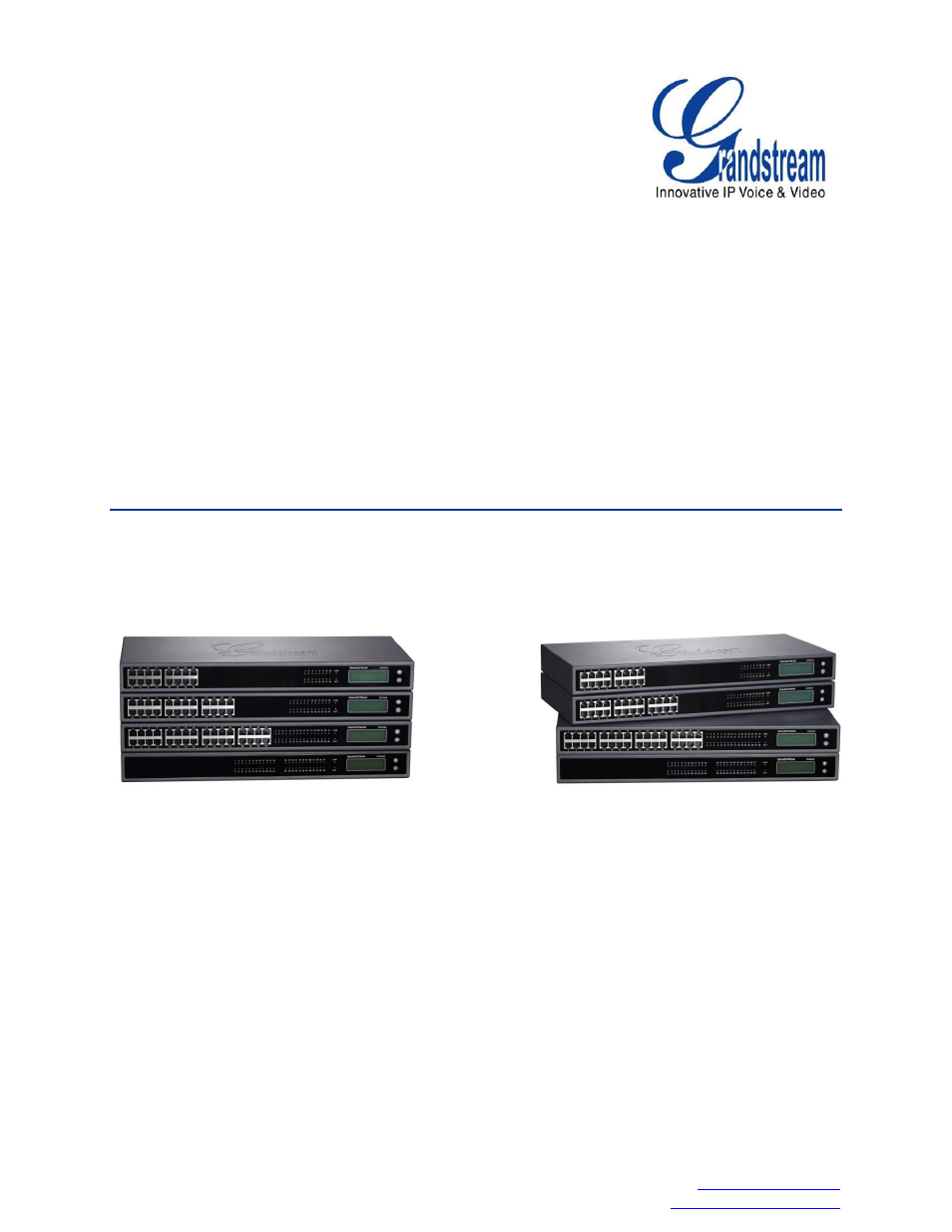 Grandstream GXW42xx User Manual User Manual | 64 pages