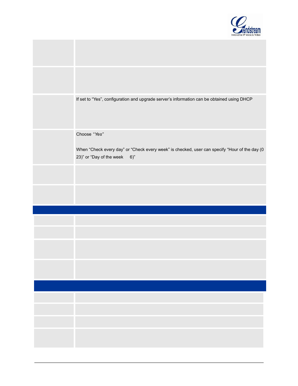 Grandstream GXW42xx User Manual User Manual | Page 39 / 64