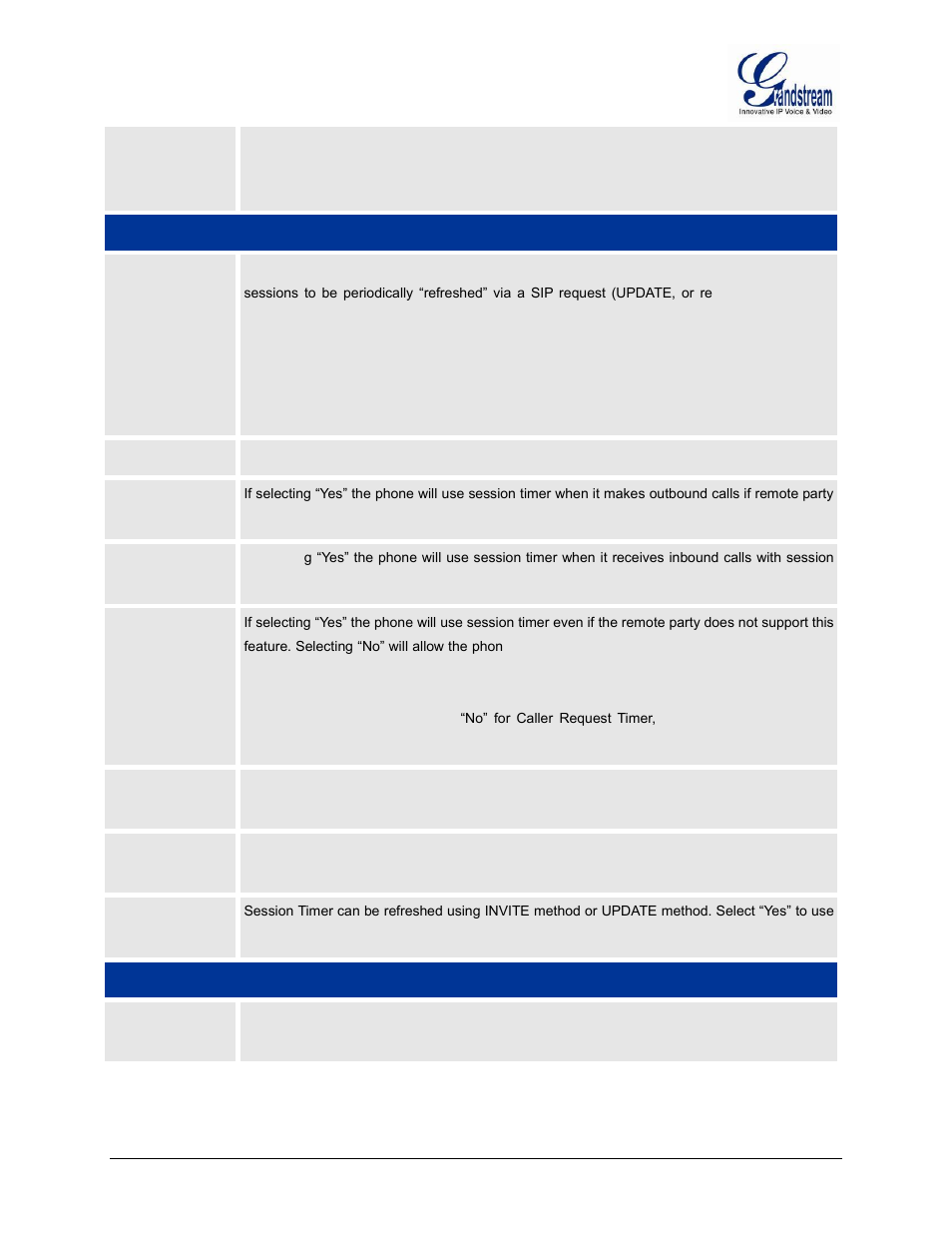 Grandstream GXW42xx User Manual User Manual | Page 47 / 64