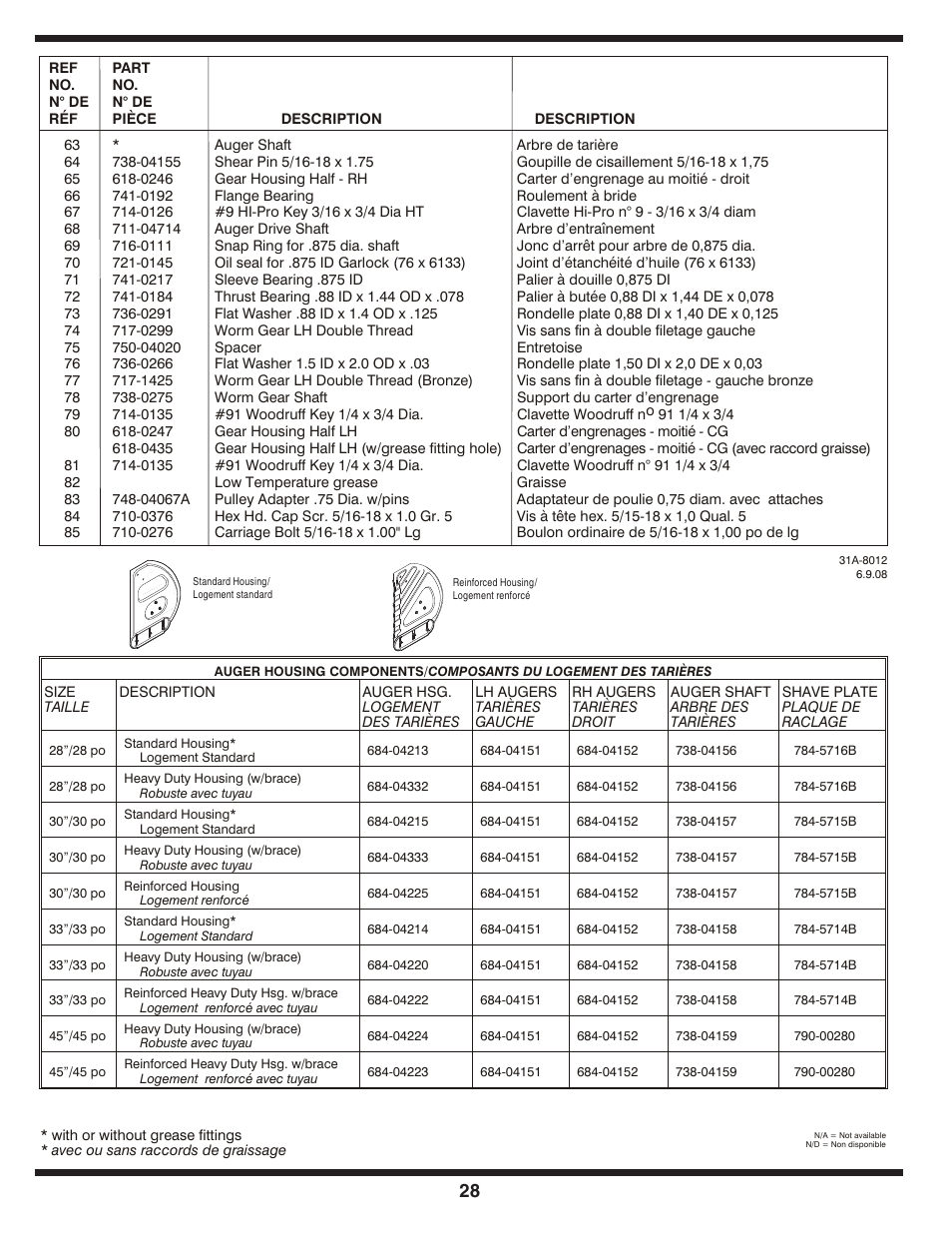 Cub Cadet OEM-390-679 User Manual | Page 28 / 56