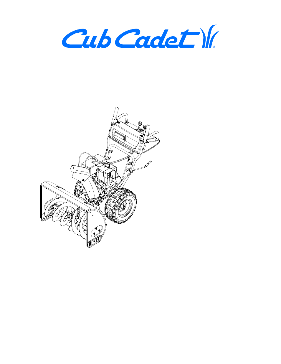 Cub Cadet 724WE User Manual | 28 pages